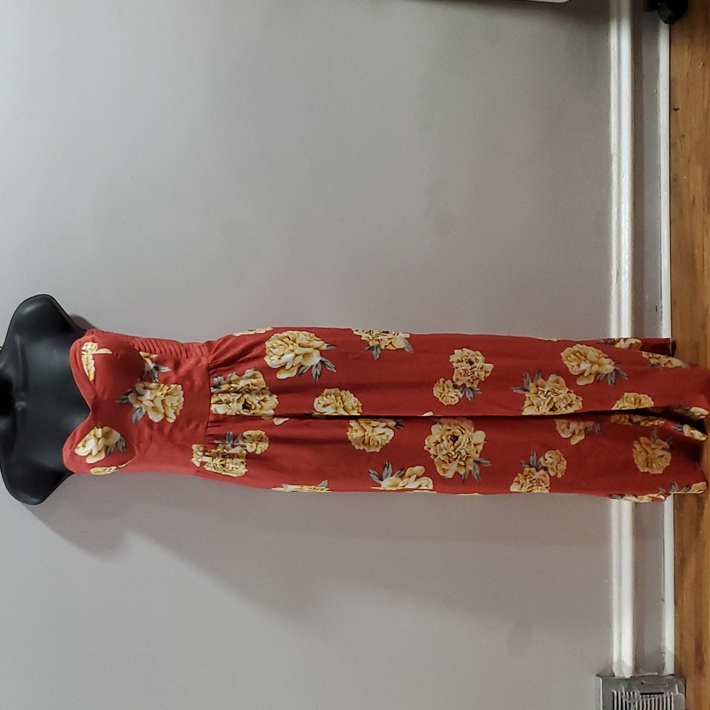 NWOT Brand of Gypsies Floral Jumpsuit